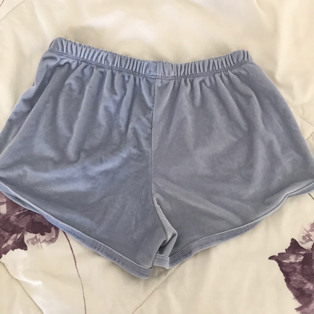 Brandy Melville Velvet Shorts